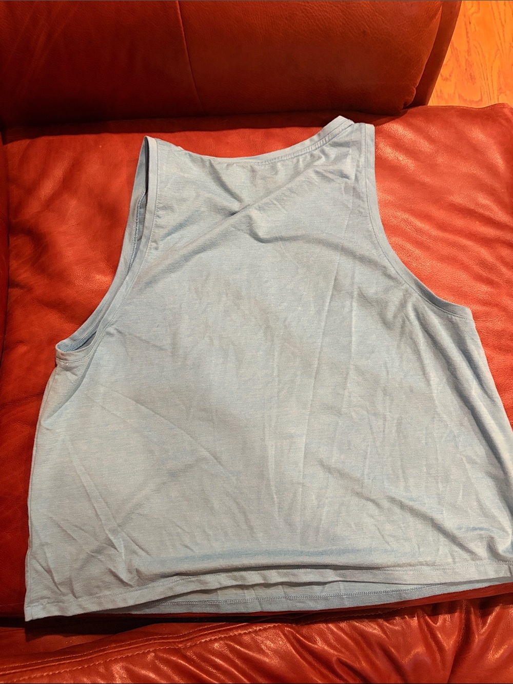 Gap Fit Blue Women’s Tank Top Brushed Tech Jersey Small - Picture 3 of 3